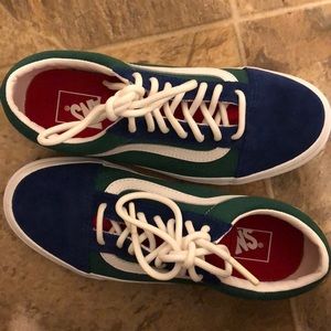 Vans multi color (never worn)